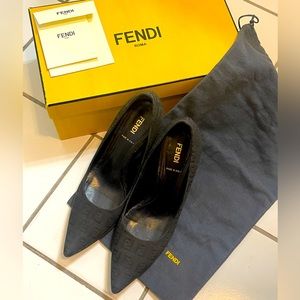 Fendi Black Heels